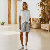 Women’s Linen Cotton Summer Shorts | Lightweight Comfortable Shorts for Warm Weather